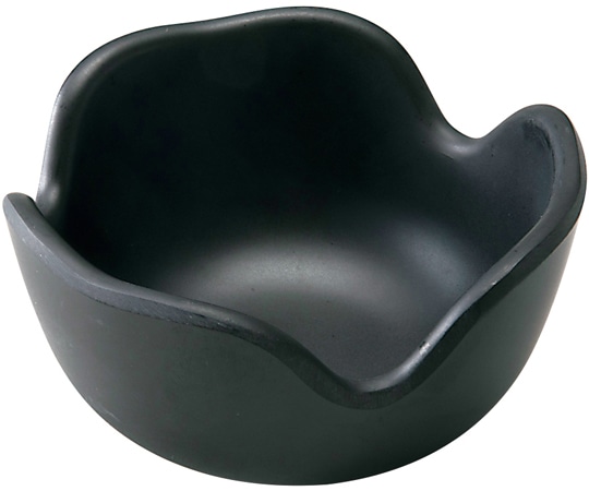 福井クラフト メラミン 割山椒(九)黒マット 80304160 1個（ご注文単位1個）【直送品】