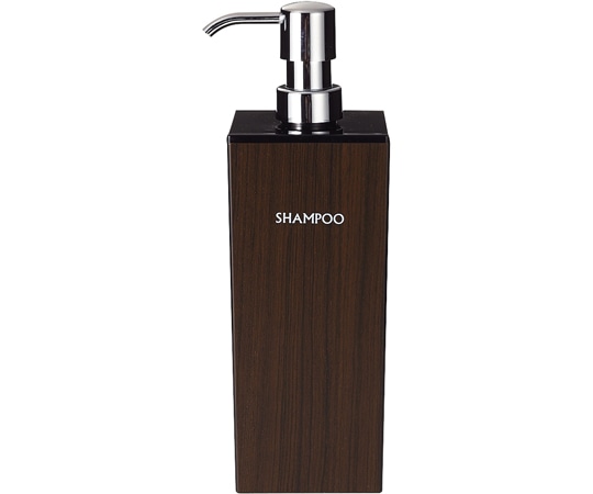 福井クラフト シャンプー角型(大)黒ウォルナット【リムーブ】 51365530 1個（ご注文単位1個）【直送品】