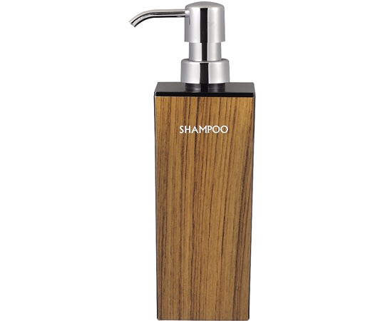 福井クラフト シャンプー角型(大【リムーブ】)黒チーク 51365540 1個（ご注文単位1個）【直送品】