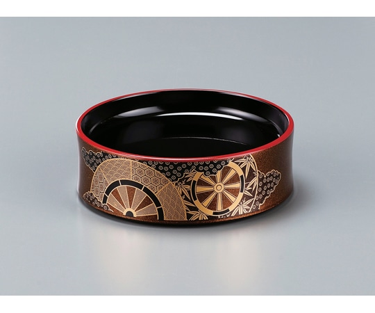 福井クラフト 新回転杵型寿司桶 梨地御所車 12045580 1個（ご注文単位1個）【直送品】