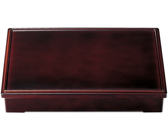 福井クラフト DX尺3 松花堂 溜(蓋親) 24023910 1個（ご注文単位1個）【直送品】