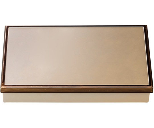 福井クラフト 尺3 縁取松花堂 蓋渕溜銀内黒(蓋親) 23214350 1個（ご注文単位1個）【直送品】