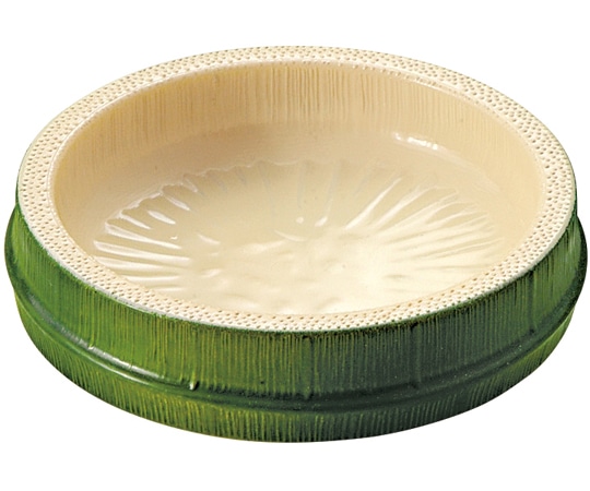 福井クラフト φ8.0cm 越前若竹醤油皿 55008010 1個（ご注文単位1個）【直送品】