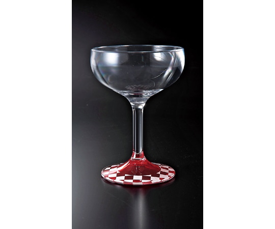 福井クラフト トライタンシャンパングラス レッドクロス 75006670 1個（ご注文単位1個）【直送品】