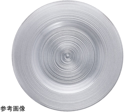 福井クラフト 23cm トライタンリムプレート 銀パール 40390116 1個（ご注文単位1個）【直送品】