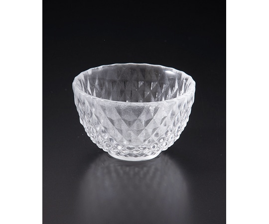 福井クラフト ダイヤ紋小付 透明 30160350 1個（ご注文単位1個）【直送品】