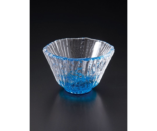 福井クラフト 樹氷小付 スカイブルー 30160380 1個（ご注文単位1個）【直送品】