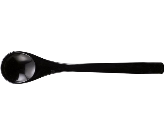福井クラフト PBT 茶碗蒸しスプーン 黒OM 82158175 1個（ご注文単位1個）【直送品】