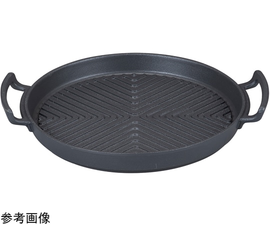 福井クラフト 243持ち手付丸グリル陶板 70030270 1個（ご注文単位1個）【直送品】