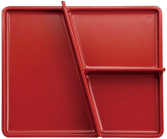 福井クラフト 爪掛弁当用仕切朱塗り 40422150 1個（ご注文単位1個）【直送品】