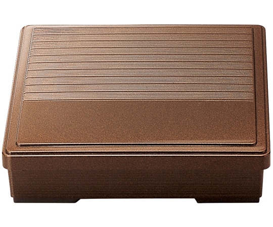 福井クラフト 8寸 角干筋弁当梨地(蓋親) 24033214 1個（ご注文単位1個）【直送品】