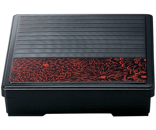 福井クラフト 8寸 千筋弁当牡丹(蓋親) 24033224 1個（ご注文単位1個）【直送品】