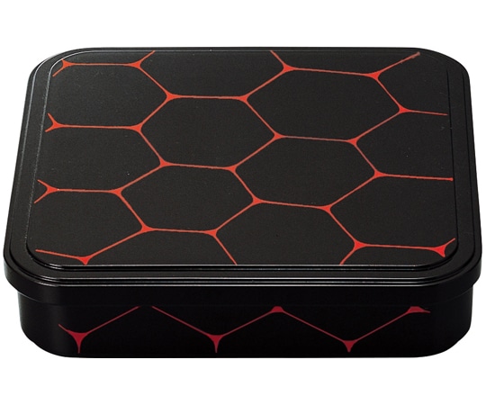 福井クラフト 尺0 弁当 黒亀甲内黒(蓋親) 23214490 1個（ご注文単位1個）【直送品】