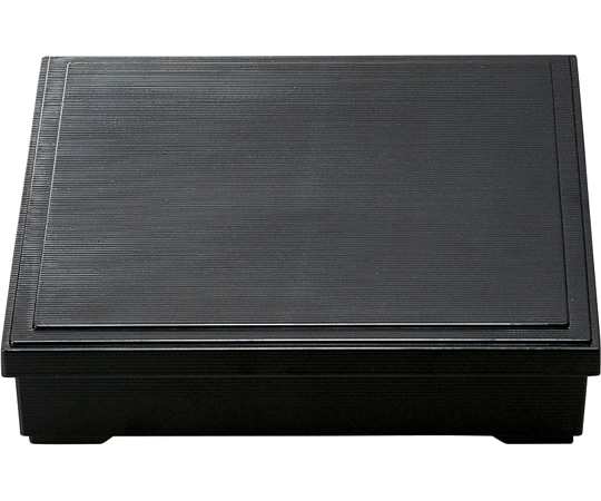 福井クラフト 尺0 DX角千筋弁当 黒(仕切別) 24025180 1個（ご注文単位1個）【直送品】