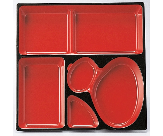 福井クラフト DX尺0 角瓢箪仕切 内朱天黒 24062613 1個（ご注文単位1個）【直送品】