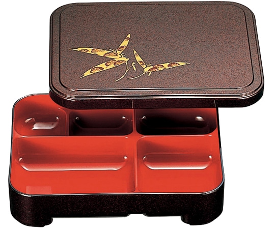 福井クラフト 8寸 長手胴張弁当 パール笹梅(蓋親) 23021450 1個（ご注文単位1個）【直送品】