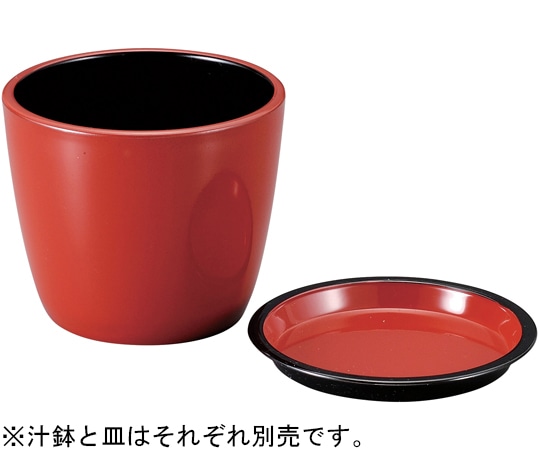 福井クラフト 薬味皿 朱天黒 54300660 1個（ご注文単位1個）【直送品】