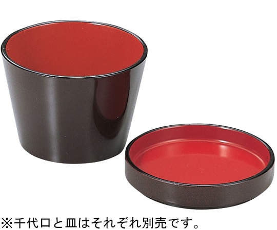 福井クラフト 元禄千代口 新溜内朱 45151010 1個（ご注文単位1個）【直送品】