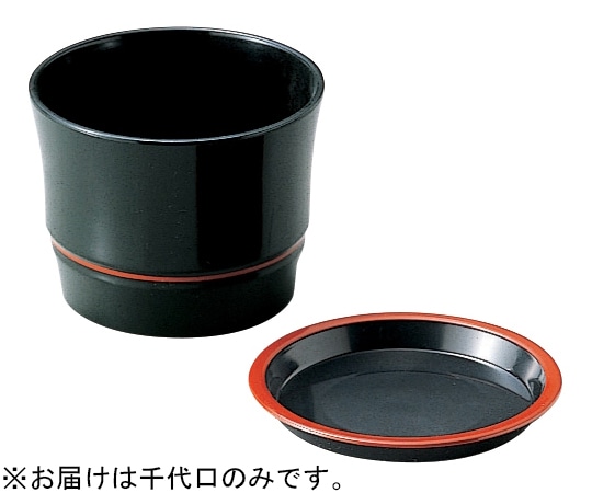 福井クラフト 竹型千代口 グリーン朱ヒモ(内黒) 48020270 1個（ご注文単位1個）【直送品】