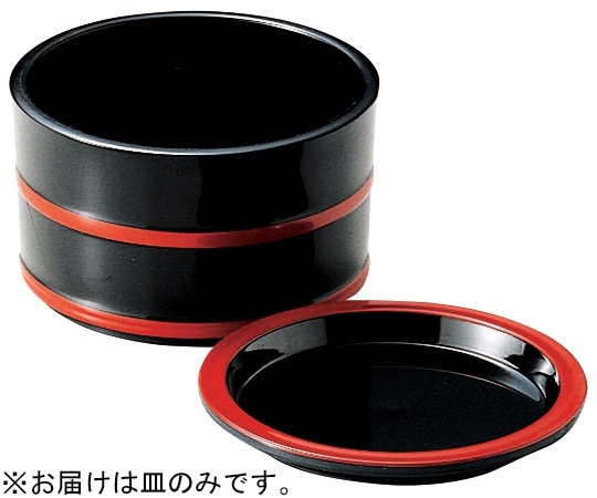 福井クラフト 3.3寸 薬味皿 黒天朱 48030120 1個（ご注文単位1個）【直送品】