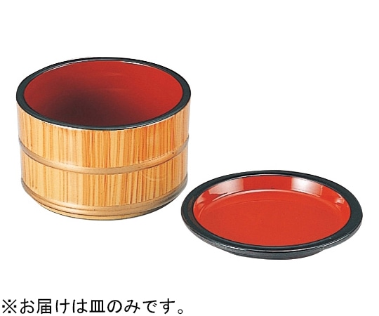 福井クラフト 3.3寸 薬味皿 朱天黒 48030130 1個（ご注文単位1個）【直送品】