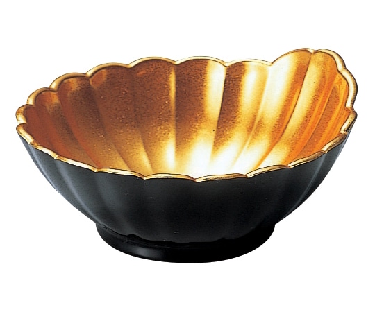 福井クラフト 菊鉢 金粉蒔塗 22020060 1個（ご注文単位1個）【直送品】