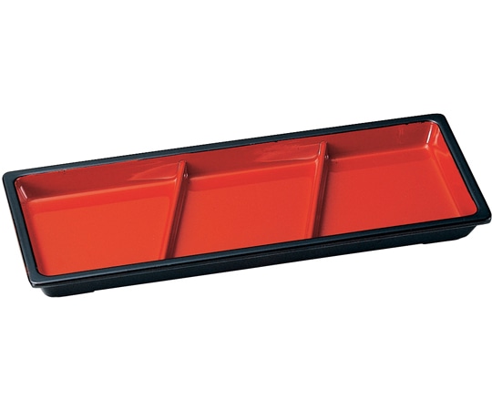 福井クラフト 巴薬味皿 朱天黒 45133250 1個（ご注文単位1個）【直送品】