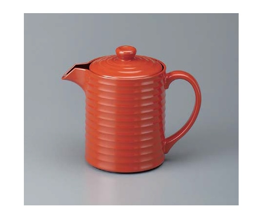 福井クラフト 樹脂製汁次(中)柿朱500 45158350 1個（ご注文単位1個）【直送品】