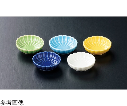 福井クラフト φ57菊型豆皿 ヒワ 41322815 1個（ご注文単位1個）【直送品】