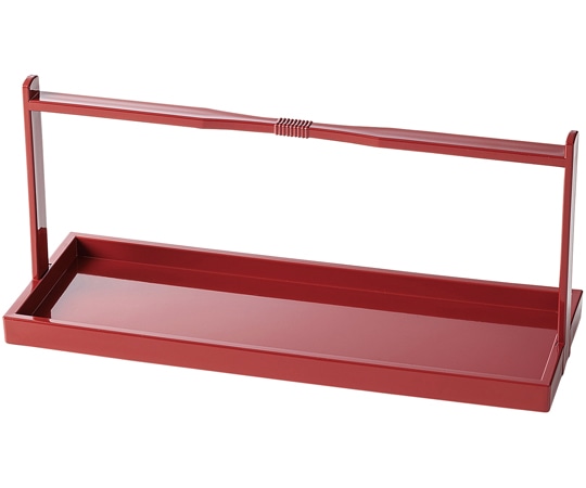 福井クラフト 9寸 手提台 朱 50025850 1個（ご注文単位1個）【直送品】