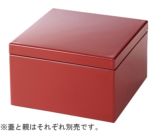 福井クラフト 3寸 大和重 朱(裏黒)親 50025845 1個（ご注文単位1個）【直送品】