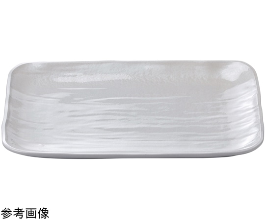 福井クラフト 尺2 長角大宝盛皿 ホワイトアクア 51098900 1個（ご注文単位1個）【直送品】