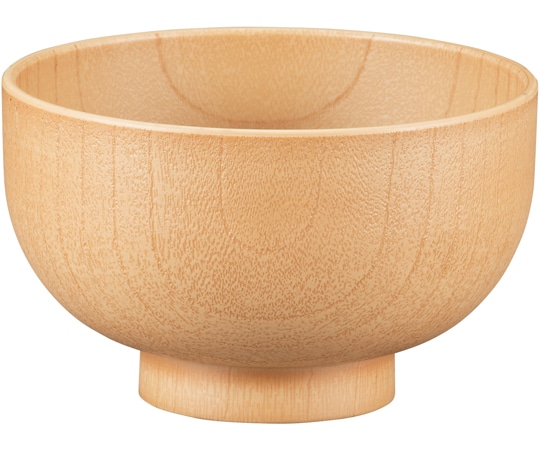 福井クラフト 耐熱φ120 木調お好み椀 木肌摺り 30044170 1個（ご注文単位1個）【直送品】