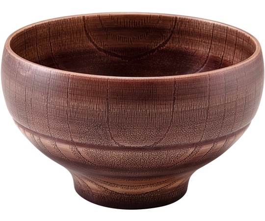 福井クラフト 耐熱ひょっとこ汁椀 紅摺り 30120510 1個（ご注文単位1個）【直送品】