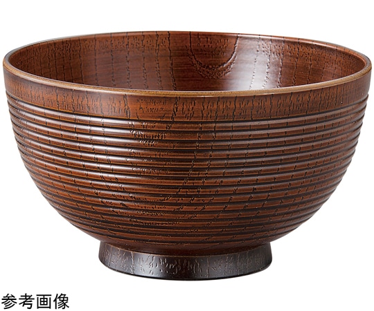 福井クラフト 耐熱φ137 千筋タスク椀 摺り 75006990 1個（ご注文単位1個）【直送品】