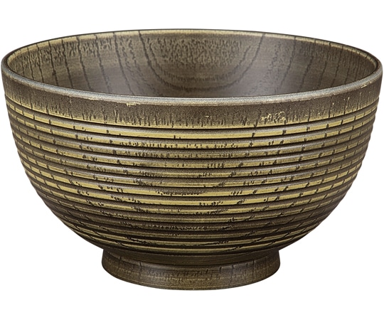 福井クラフト 耐熱 φ137千筋タスク椀 よもぎ摺り 30044260 1個（ご注文単位1個）【直送品】