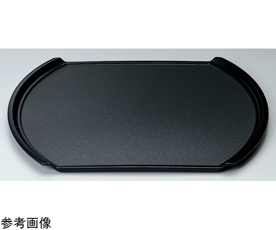 福井クラフト 尺4 .5 小判フライト盆 黒パール弱SL 50303740 1個（ご注文単位1個）【直送品】