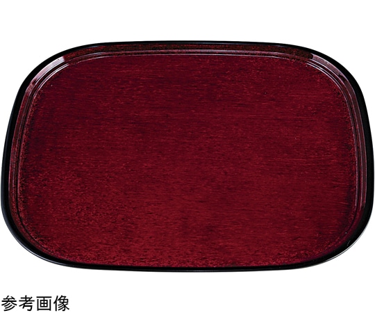 福井クラフト 尺4 オーバルトレー 後藤塗SL 50307560 1個（ご注文単位1個）【直送品】