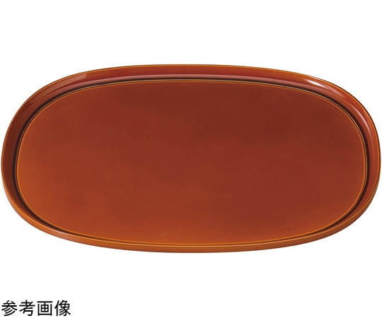 福井クラフト 尺3 やすらぎ小判盆 漆調春慶塗 11009905 1個（ご注文単位1個）【直送品】