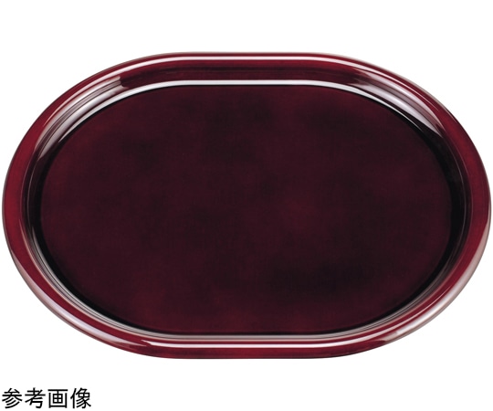 福井クラフト 尺5 ロイヤル小判トレー 溜SH塗 50309210 1個（ご注文単位1個）【直送品】