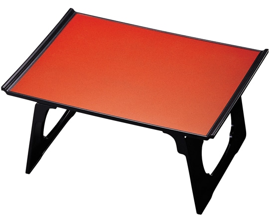 福井クラフト 宗和膳セット 朱タタキ天黒(足付 11021100 1個（ご注文単位1個）【直送品】