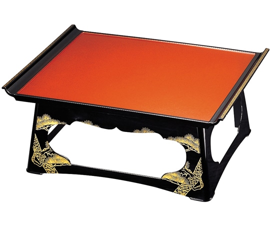 福井クラフト 花車膳足 黒老松 12010940 1個（ご注文単位1個）【直送品】