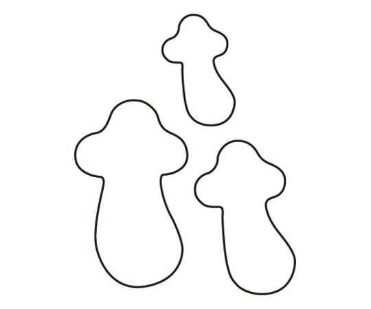 アズワン 生抜 3PC 松茸  1個（ご注文単位1個）【直送品】