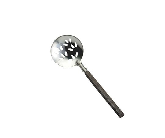 カンダ 和色 玉杓子 穴明 黒檀色(コクタン) 298176 1個（ご注文単位1個）【直送品】