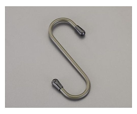 エスコ 83x4mm S型フック(OD色/5個) EA638ED-41 1パック(ご注文単位1パック)【直送品】