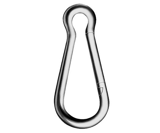 エスコ 10x100mm スナップフック(10個) EA638JP-47 1パック(ご注文単位1パック)【直送品】