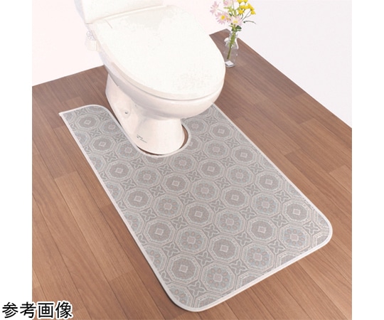 三愛繊維 拭けるマットシリーズ フィレンツェ トイレマット 800×1150mm  1枚(ご注文単位1枚)【直送品】