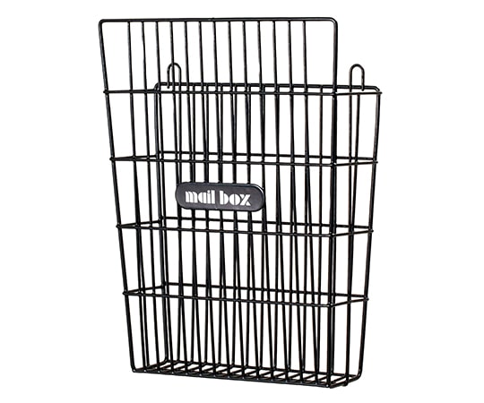 ケイ・ジー・ワイ工業 ドア裏専用受 ブラック 230mm×315mm×95mm  1個(ご注文単位1個)【直送品】