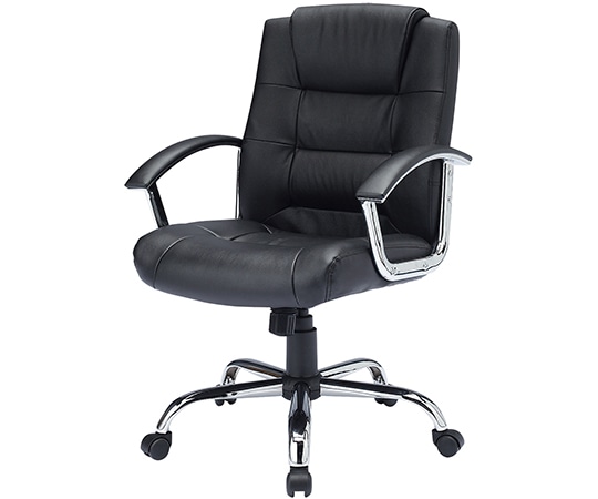 サンワサプライ レザーチェア SNC-L10K 1台(ご注文単位1台)【直送品】