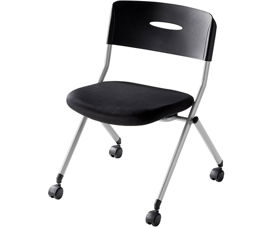 サンワサプライ ミーティングチェア SNC-ST6BK 1台(ご注文単位1台)【直送品】